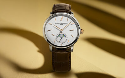 Frederique Constant x seconde/seconde : Réinvention Audacieuse de la Slimline Moonphase